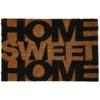 Covoras intrare Heinner Care, fibre cocos, 40X60 cm, home sweet home
