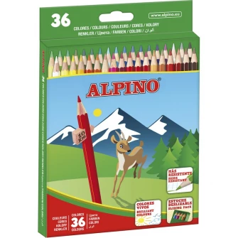 Цветные карандаши Alpinocutie картон