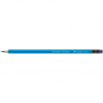 Creioane colorate Faber-Castell Eco, cu guma, 12 culori/set