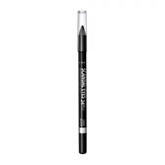 Creion de ochi Rimmel London ScandalEyes Waterproof 001 Negru, 13 g