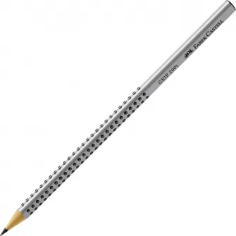 Creion Grafit HB Grip 2001 Faber-Castell (cutie/ 12 buc)