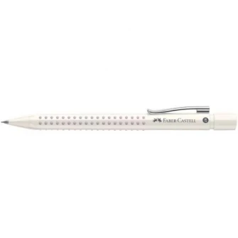 Creion mecanic Faber-Castell Grip 2010 Alb Cocos, 0.7 mm