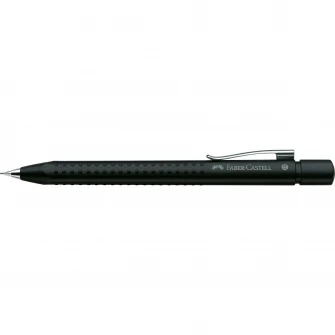 Creion mecanic Faber-Castell Grip 2011, 0.7 mm, Negru metalizat