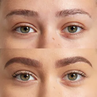 Creion pentru sprancene NYX PM Precision Brow 2 Taupe, 0.13 g