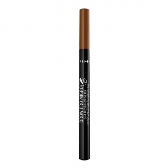 Creion pentru sprancene Rimmel London Brow Pro Micro 24H 002 Honey Brown, 1 ml
