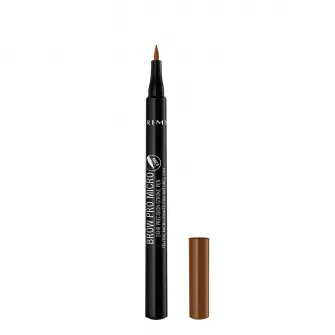 Creion pentru sprancene Rimmel London Brow Pro Micro 24H 002 Honey Brown, 1 ml