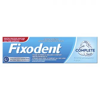 Crema adeziva pentru proteza dentara Fixodent Complete Fresh, 47g