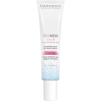 Crema concentrata pentru cuperoza severa Dermedic Redness Calm, 40 ml