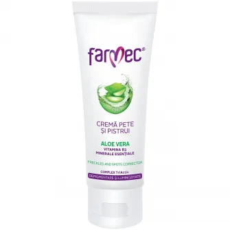 Crema de fata pentru pete si pistrui Farmec, 50ml