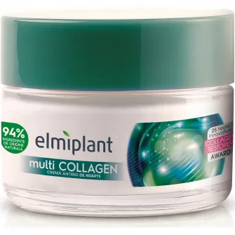 Crema de noapte Elmiplant Multicollagen, 50 ml