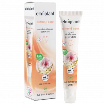 Crema Depilatoare de Fata Elmiplant Almond Care, 20 ml