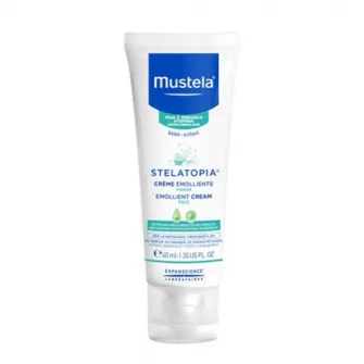 Crema emolienta Mustela Stelatopia pentru fata, 40 ml
