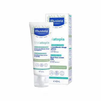 Crema emolienta Mustela Stelatopia pentru fata, 40 ml