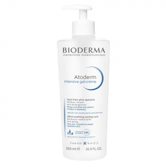 Crema-gel de corp Bioderma Bioderma Atoderm Intensive pentru piele foarte uscata si atopica, 500 ml