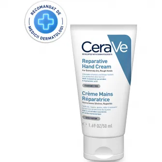 Crema reparatoare CeraVe pentru maini uscate, 50 ml