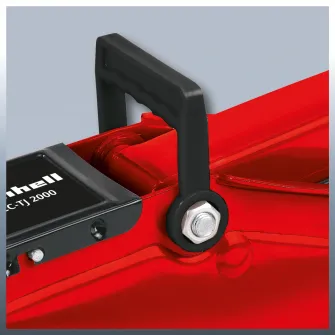 Cric hidraulic tip crocodil Einhell CC-TJ 2000, 2 tone, inaltime minima 13.5 cm, inaltime maxima 33 cm