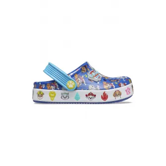 Crocs, Saboti slingback cu imprimeu Paw Patrol, Multicolor, 19-20 EU