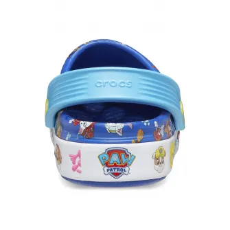 Crocs, Saboti slingback cu imprimeu Paw Patrol, Multicolor, 19-20 EU