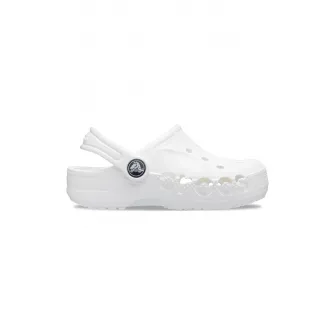 Crocs, Saboti slingback cu perforatii, Alb, 19-20 EU