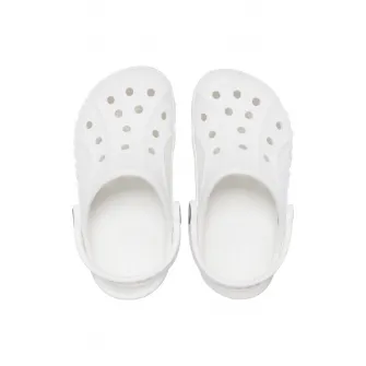 Crocs, Saboti slingback cu perforatii, Alb, 19-20 EU