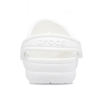 Crocs, Saboti slingback cu perforatii, Alb, 19-20 EU