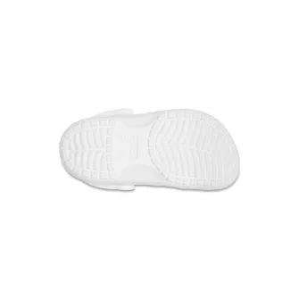 Crocs, Saboti slingback cu perforatii, Alb, 19-20 EU
