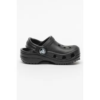Crocs, Saboti slingback cu perforatii Classic, Negru, 19-20 EU