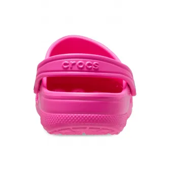 Crocs, Saboti slingback cu perforatii, Fucsia, 19-20 EU