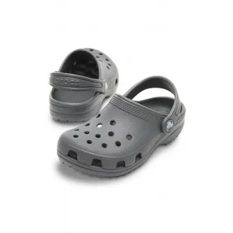 Crocs, Saboti slingback de cauciuc Classic, Negru stins, 20-21 EU