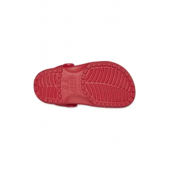Crocs, Saboti slingback de cauciuc Classic, Visiniu, 19-20 EU