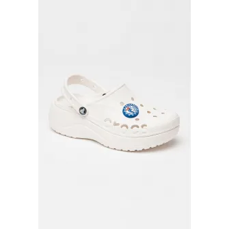 Crocs, Talisman pentru saboti Jibbitz Philadelphia Team, Alb, Albastru royal