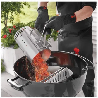 Cupa aprindere carbuni Weber, diametru 20.5 cm, inaltime 32 cm