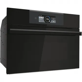 Компактная встраиваемая духовка Haier HWO45NB6T0B1, Электрическая, 34 л, Функция СВЧ, Гриль, Интерфейс I-Touch, Черный