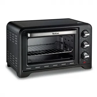 Аэрогриль Tefal Optimo 19л OF444834, 240°C, 1380Вт, 19л, Таймер до 120 мин, 6 предустановленных программ, Черный