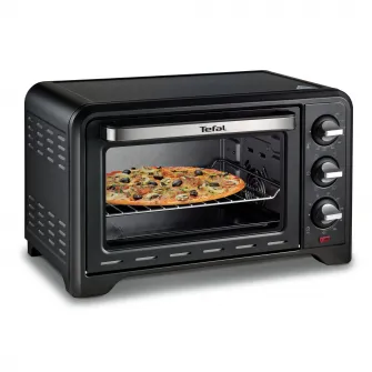Аэрогриль Tefal Optimo 19л OF444834, 240°C, 1380Вт, 19л, Таймер до 120 мин, 6 предустановленных программ, Черный