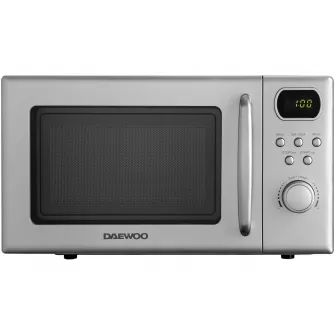 Cuptor cu microunde Daewoo, control digital, 20 litri, 700 W, Silver