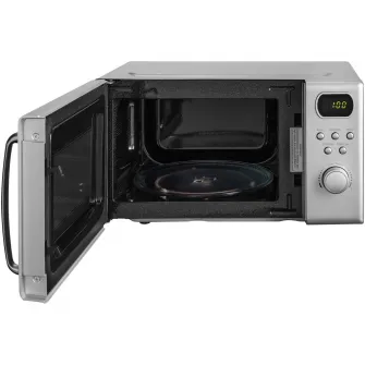 Cuptor cu microunde Daewoo, control digital, 20 litri, 700 W, Silver