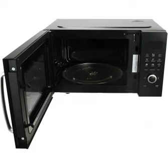 Cuptor cu microunde Daewoo KOR-91RBK-2, 23 l, 800 W, Control digital, Display LED, Negru
