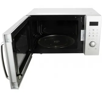 Cuptor cu microunde Daewoo KOR-91RBS-2, 23 l, 800 W, Control digital, Display LED, Argintiu