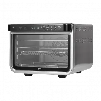 Cuptor electric Ninja Foodi DT200EU, 10 in 1, afisaj digital, 29 L, 2400 W, negru/argintiu
