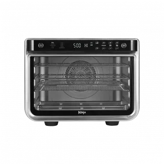 Cuptor electric Ninja Foodi DT200EU, 10 in 1, afisaj digital, 29 L, 2400 W, negru/argintiu