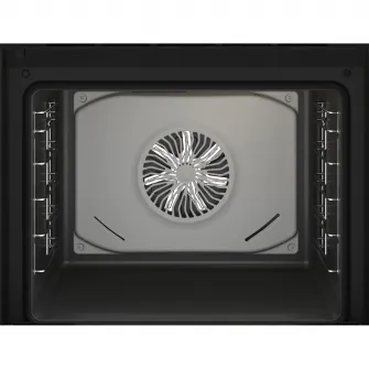 Cuptor incorporabil Beko BBIM13300XM, Electric, 72 l, Autocuratare catalitica, Display touch control, SteamShine Cleaning, Grill, 3D Cooking, Clasa A, Sticla neagra