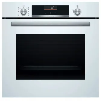 Cuptor incorporabil Bosch HBA5360W0, Electric, 71 l, Clasa A, EcoClean, Sticla alba