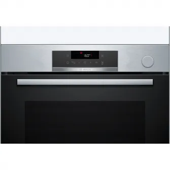 Cuptor incorporabil Bosch HRG532BS3, 71 L, Electric, Multifunctional, 7 functii, Grill, Touch control, Added Steam, Air Fry, AutoPilot15, Autocuratare EcoClean + hidrolitica, Clasa A+, Inox