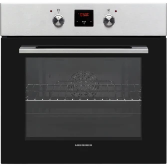 Cuptor incorporabil Heinner HBO-V659GCDRC-IX, 69 l, 9 functii, Multifunctional, Grill, Ventilatie, Timer, Display touch, Perete catalitic, Butoane pop-up, Clasa A, Inox