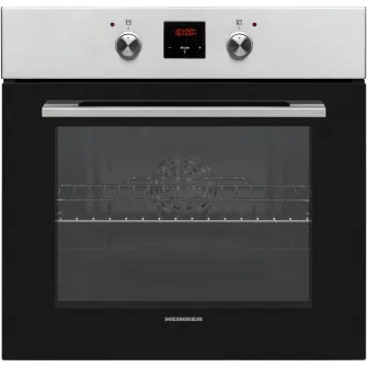 Cuptor incorporabil Heinner HBO-V659GCDRC-IX, 69 l, 9 functii, Multifunctional, Grill, Ventilatie, Timer, Display touch, Perete catalitic, Butoane pop-up, Clasa A, Inox