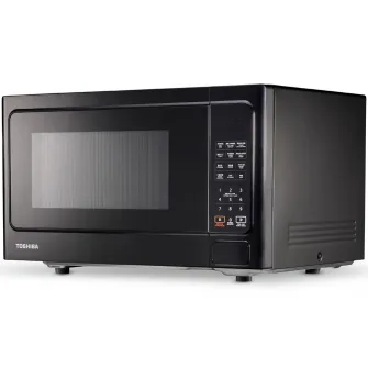 Cuptor microunde Toshiba MM-EM20PBK, 20 l, 800 W, Control Digital, Timer, Afisare ceas, iluminare LED, Functie blocare copii, Negru