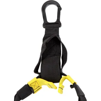 Curea de antrenament, Aktivsport, 245 cm, Galben/Negru