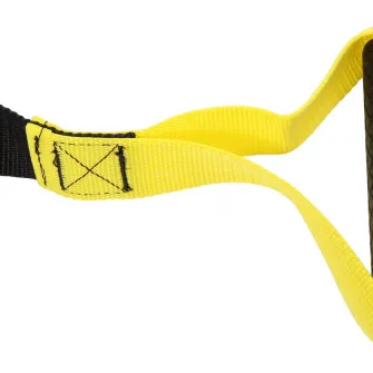 Curea de antrenament, Aktivsport, 245 cm, Galben/Negru