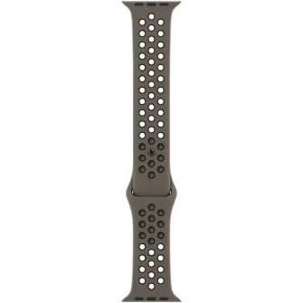 Curea pentru Apple Watch 41mm, NIKE Sport Band, Olive Grey/Black